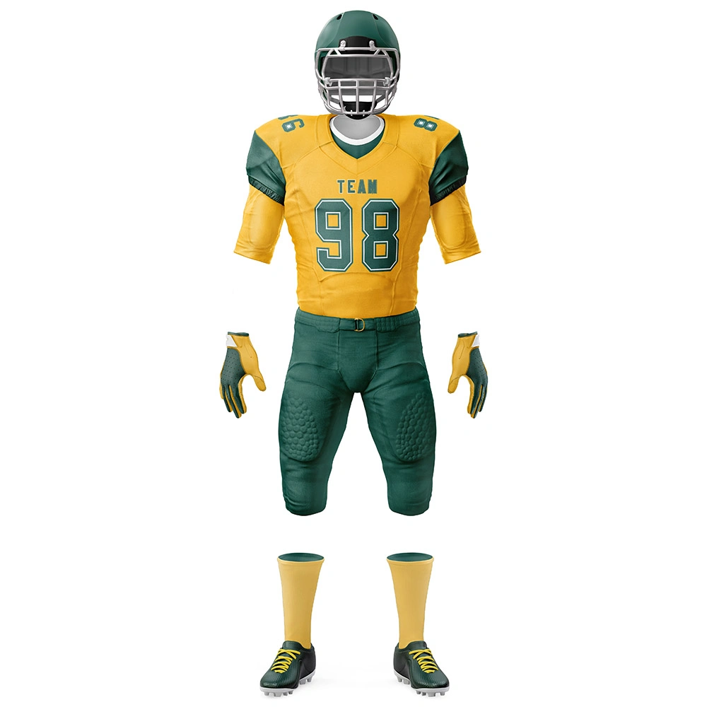 High Quality Quick-Drying Soft Texture Tackle Twill Practice American Football Jersey