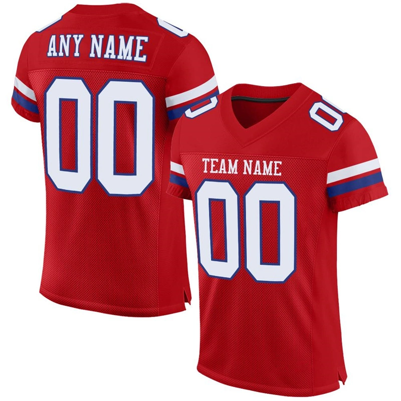 Multi Color Sublimation Deep Custom Design American Football Jersey