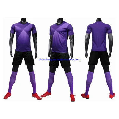 カスタム印刷サッカー チームのユニフォーム スポーツ ジャージ サッカー ジャージのデザイン サッカー服